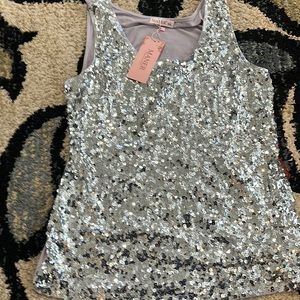 Women’s sequined tank top. XXL